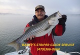 Striper fishing guide service